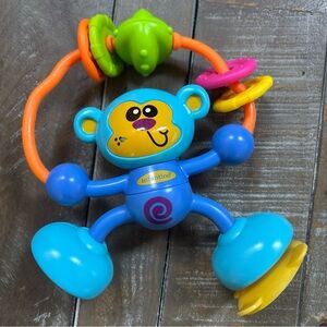 Infantino Colorful Monkey Rattle Toy